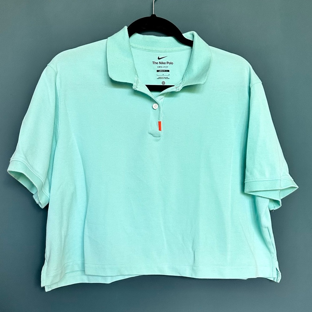 Nike Dri Fit Cropped Polo